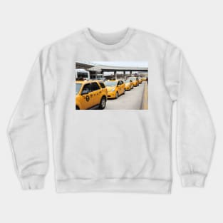 Big Yellow NY taxis Crewneck Sweatshirt